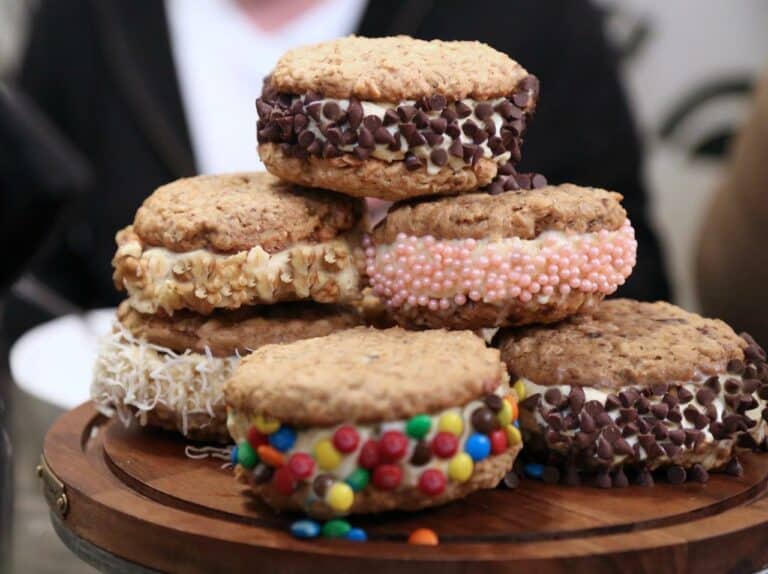 Ice Cream Cookie Sandwiches