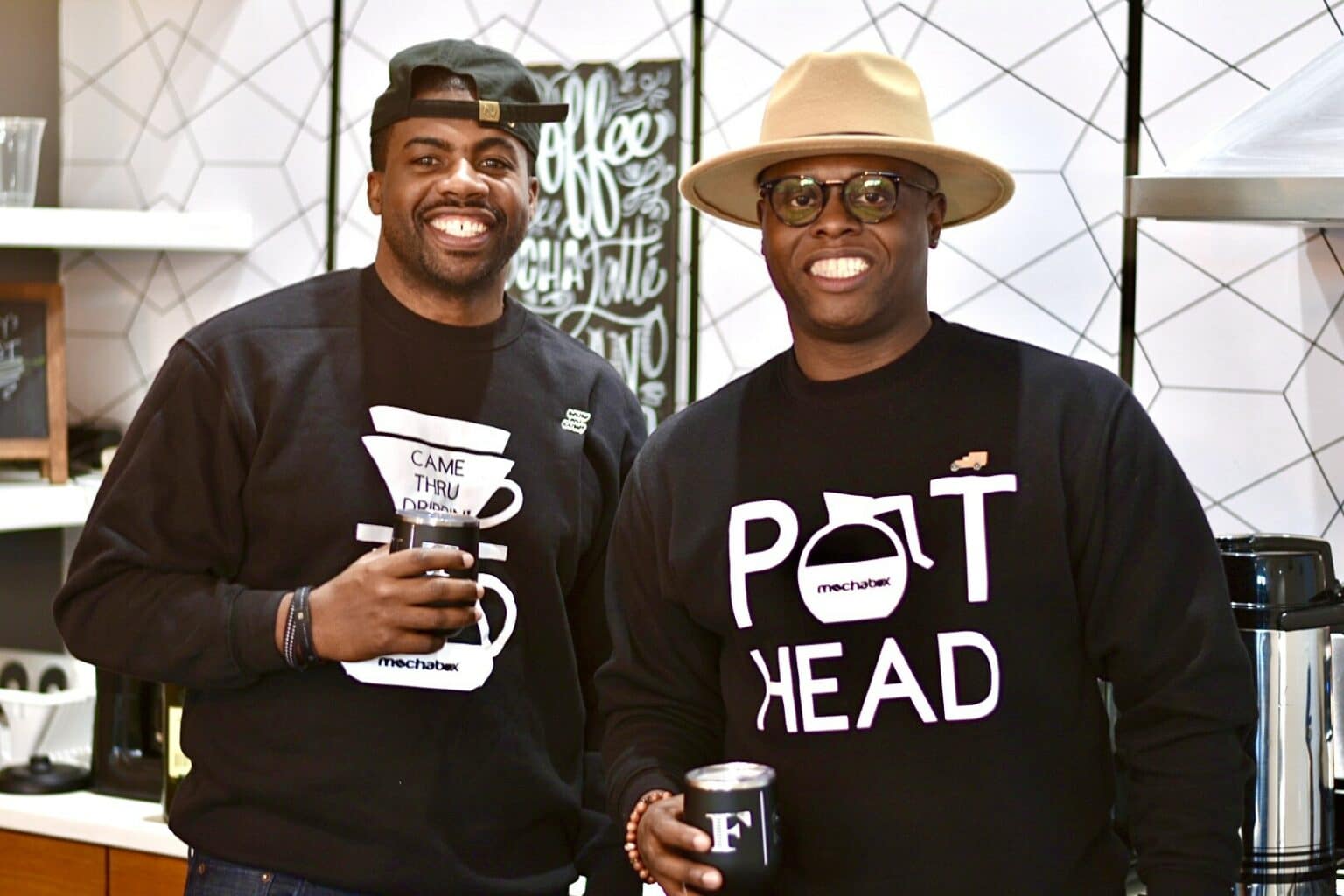 Floyd Sartin and Harlin Thomas of MochaBox Coffee Company