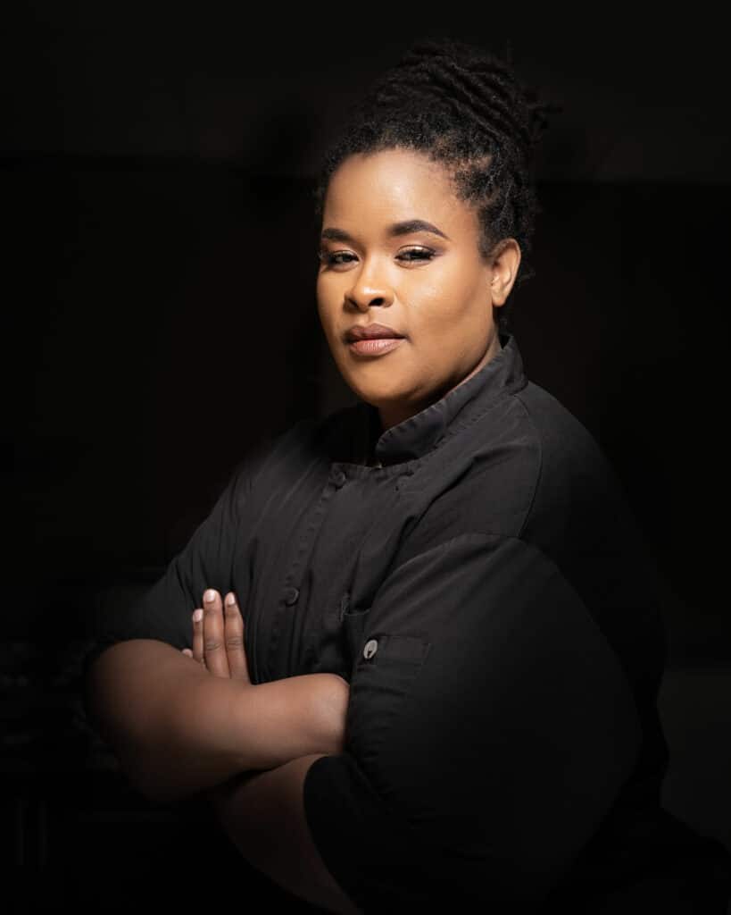 Chef Simmone Edwin of Meraki Catering in Trinidad and Tobago