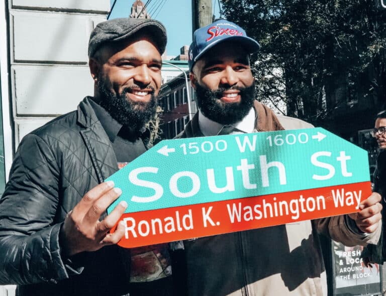 Brandon and Colin Washington of of Ron's Ribs and Ron's Signature Sauce