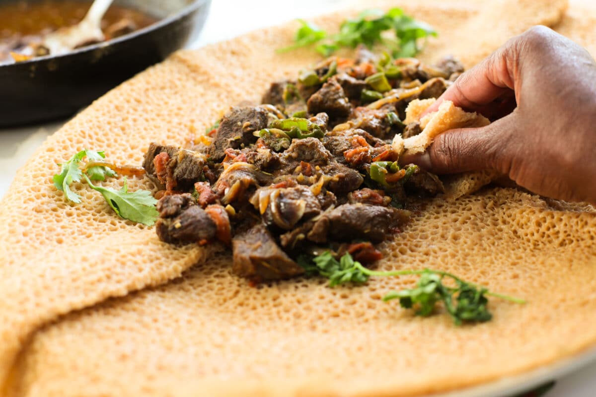 Ethiopian Tibs by Jen Sim