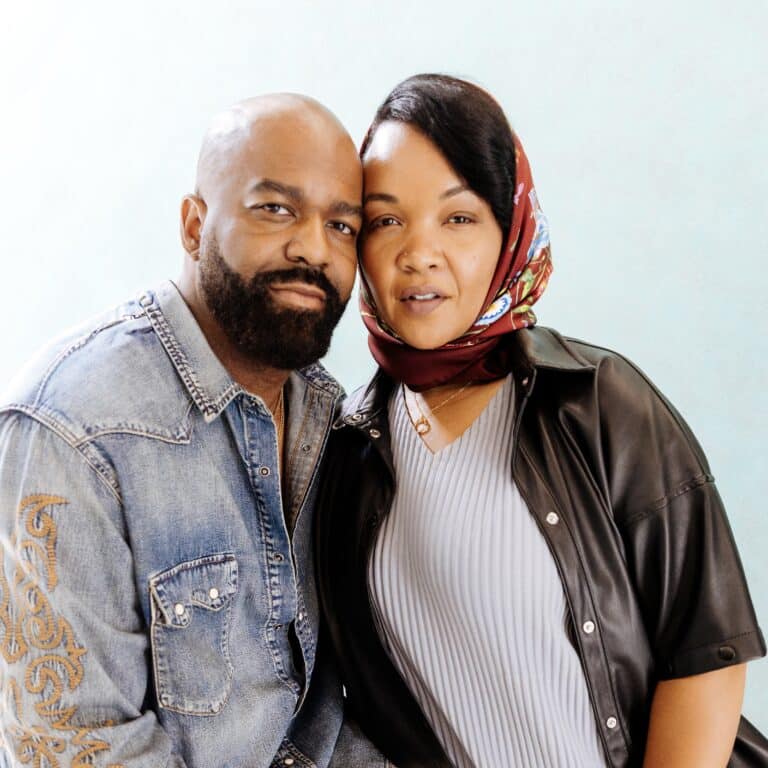Myisha and Armon Moore, founders of Saint Enzo