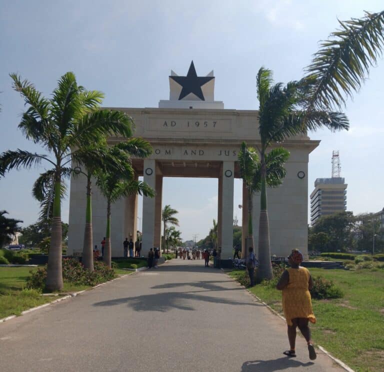 Black Star Square (Independence Square) in Accra