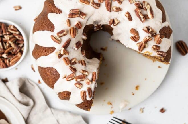 Sweet potato bundt cake by Bianca Dodson