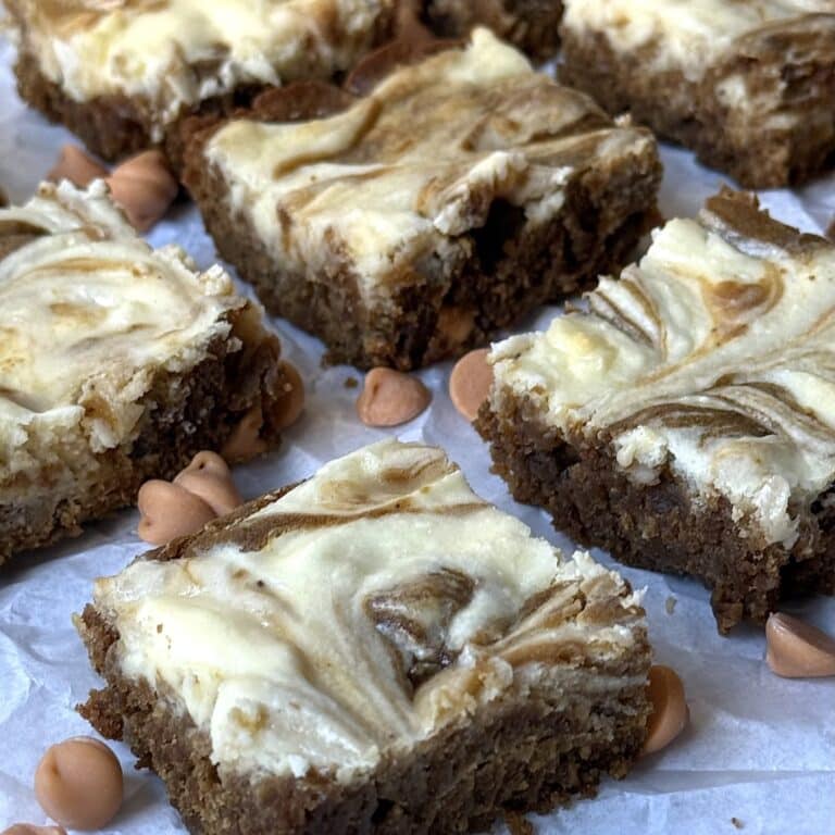 Spiced Rum Cheesecake Brownies