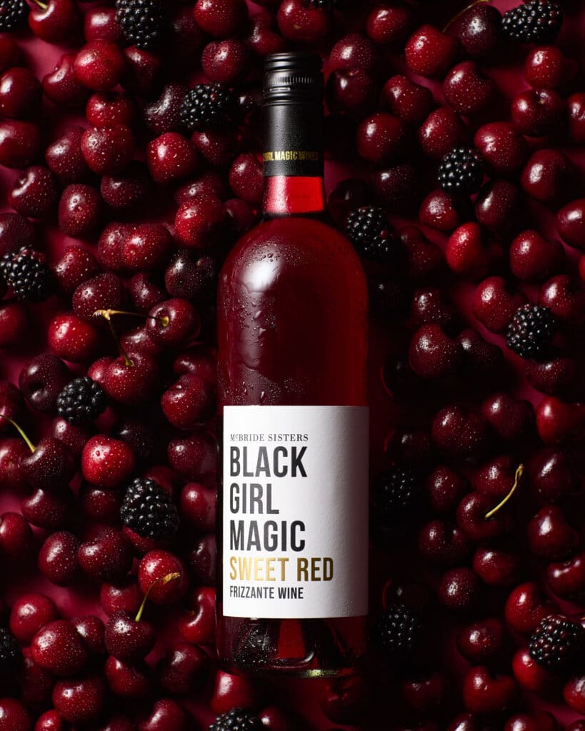 Black Girls Magic Wines -Sweet Red Frizzante Wine