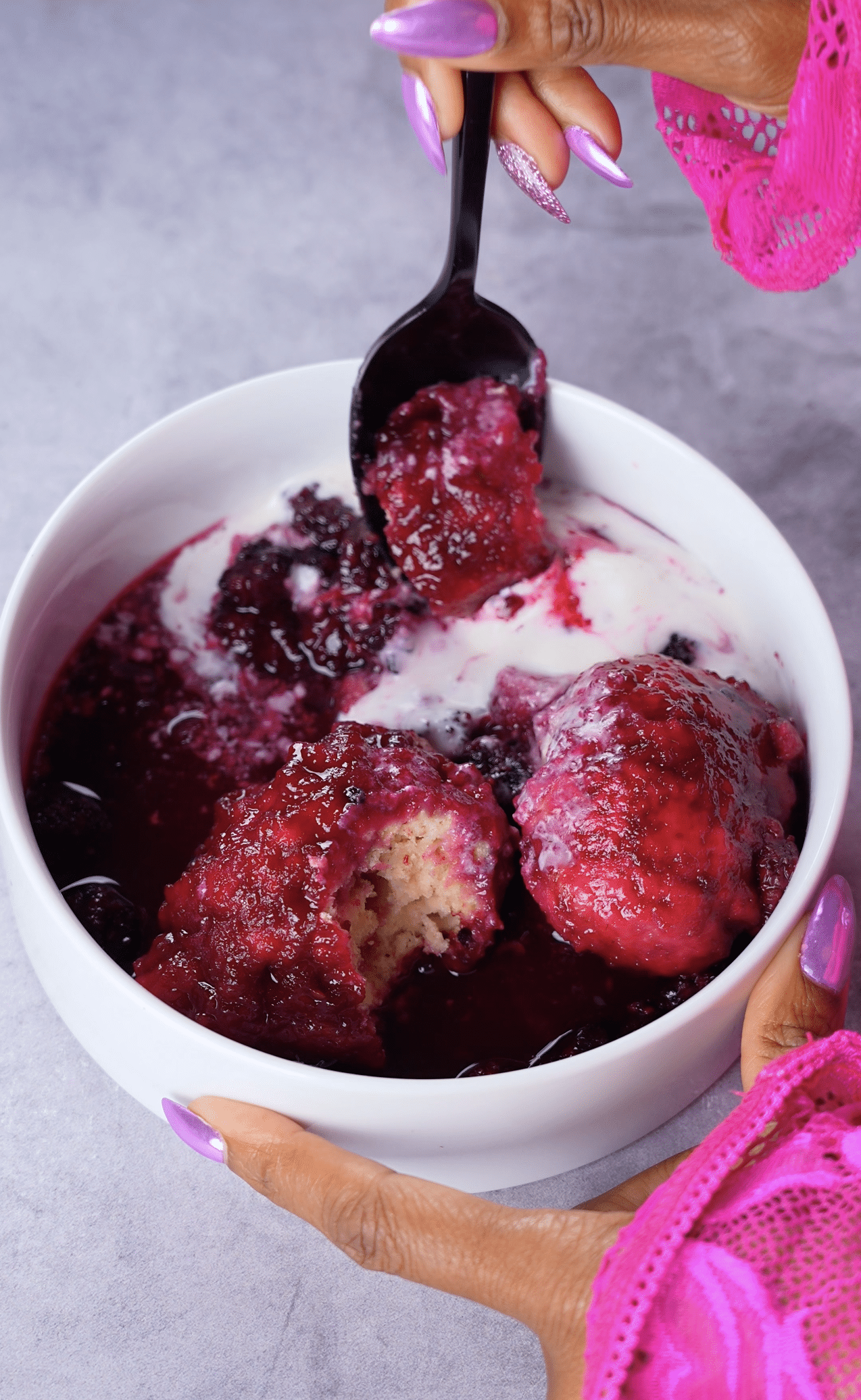 Blackberry Dumplings - Lost recipes by Sonja Norwood