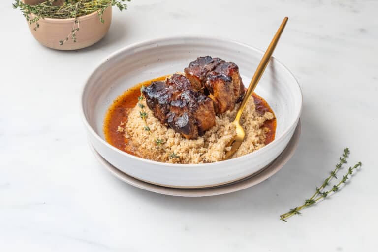 Stewed Oxtails with Fonio