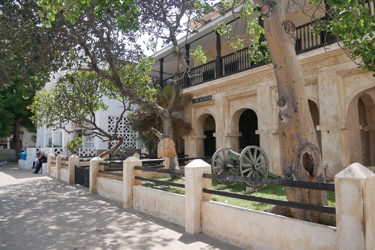 Learn about African history at Lamu Museum in Old Town