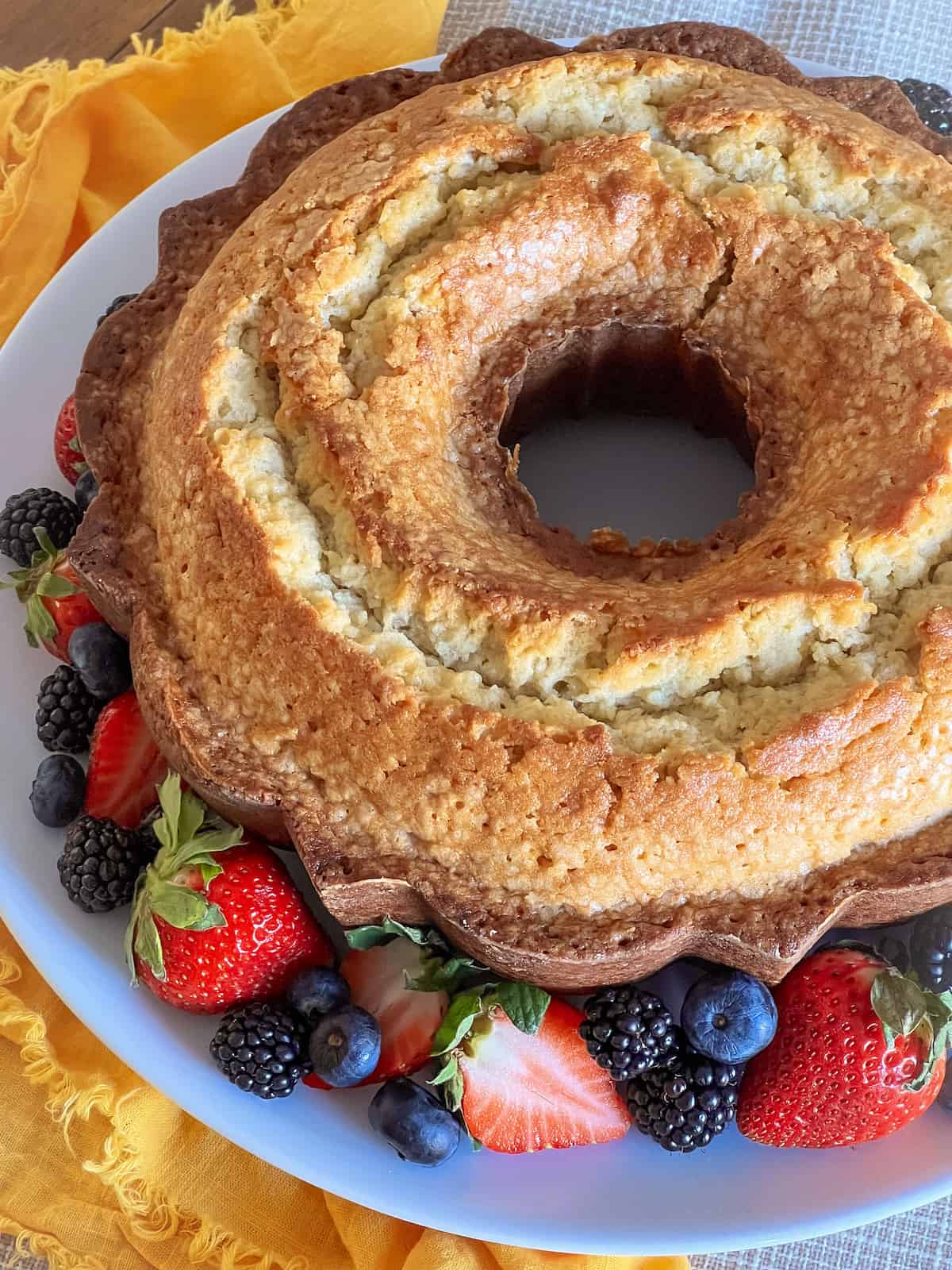 Grandmas's old fashion pound cake by Big Delicious Life