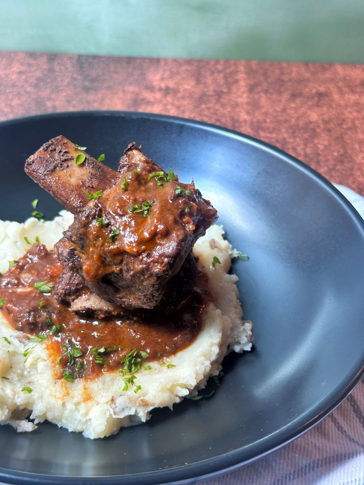 Red wine braised short ribs - Coined Cuisine