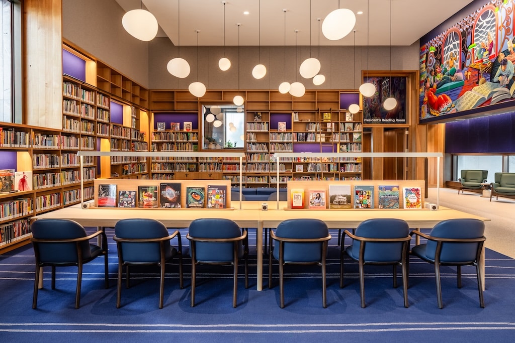 The Chicago Public Library at The Obama Presidential Center in Chicago, IL