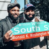 Brandon and Colin Washington of of Ron's Ribs and Ron's Signature Sauce