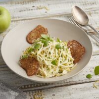 Raw food diet - Celery root apple salad